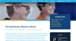 Desktop Screenshot of obesitaskliniek.nl